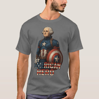George Washington 1e Amerikaanse Held T-shirt