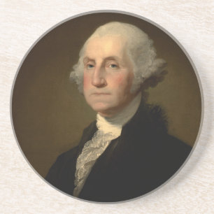 George Washington 1e Amerikaanse president door St Zandsteen Onderzetter