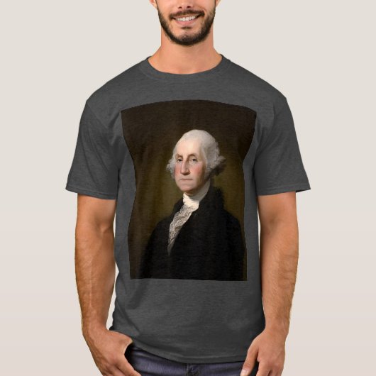 George Washington 1e President van de Verenigde St T-shirt (Voorkant)
