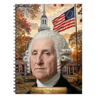 George Washington: 1e president van de VS Notitieboek