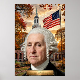 George Washington: 1e president van de VS Poster
