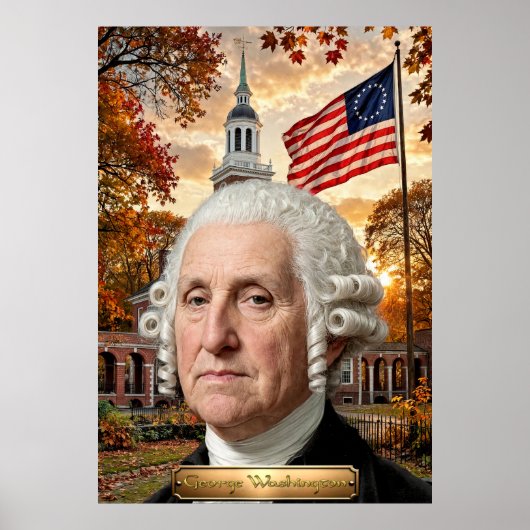 George Washington: 1e president van de VS Poster (Voorkant)