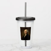 George Washington 1st Amerikaans President door St Acryl Drinkbeker (Voorkant)