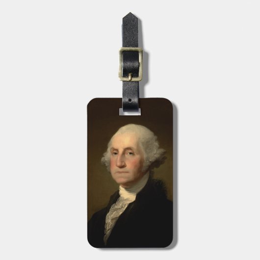 George Washington 1st Amerikaans President door St Bagagelabel (Voorkant verticaal)