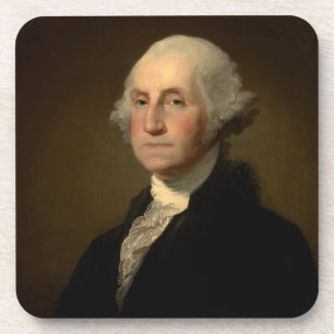 George Washington 1st Amerikaans President door St Bier Onderzetter