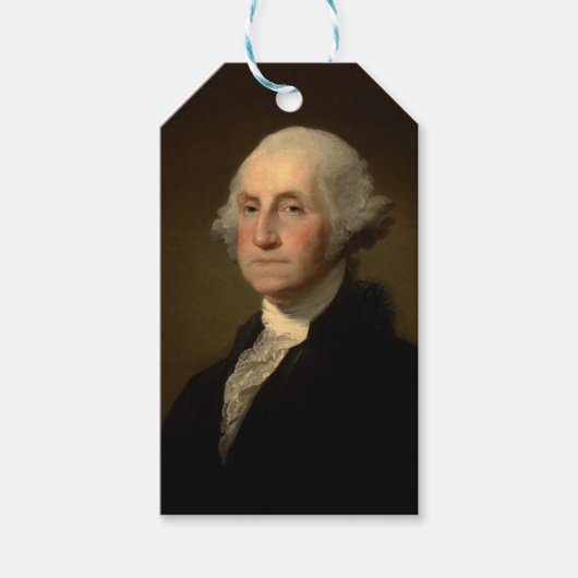 George Washington 1st Amerikaans President door St Cadeaulabel (Voorkant)