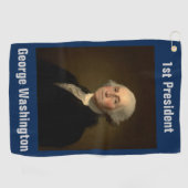 George Washington 1st Amerikaans President door St Golfhanddoek (Horizontaal)