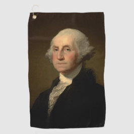 George Washington 1st Amerikaans President door St Golfhanddoek