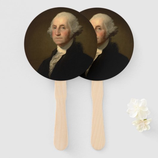 George Washington 1st Amerikaans President door St Handwaaier (Voorkant en achterkant)