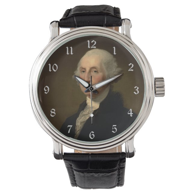 George Washington 1st Amerikaans President door St Horloge (Voorkant)