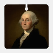 George Washington 1st Amerikaans President door St Metalen Ornament (Voorkant)
