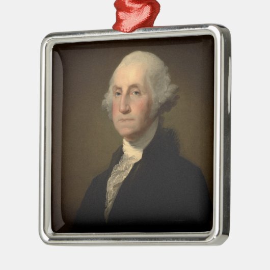 George Washington 1st Amerikaans President door St Metalen Ornament (Links)