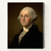 George Washington 1st Amerikaans President door St Notitieboek (Achterkant)