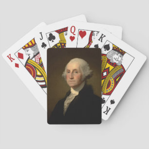 George Washington 1st Amerikaans President door St Pokerkaarten