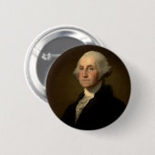 George Washington 1st Amerikaans President door St Ronde Button 5,7 Cm (Voorkant /achterkant)