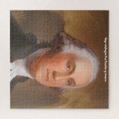 George Washington 1ste President van Amerika. Legpuzzel (Horizontaal)