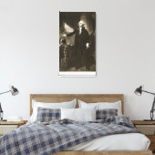 George Washington, 1ste President van de Verenigde Canvas Afdruk (Insitu (Slaapkamer))