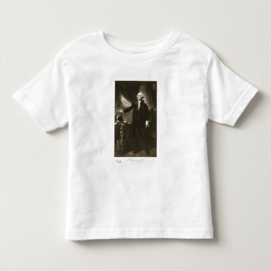 George Washington, 1ste President van de Verenigde Kinder Shirts (Voorkant)