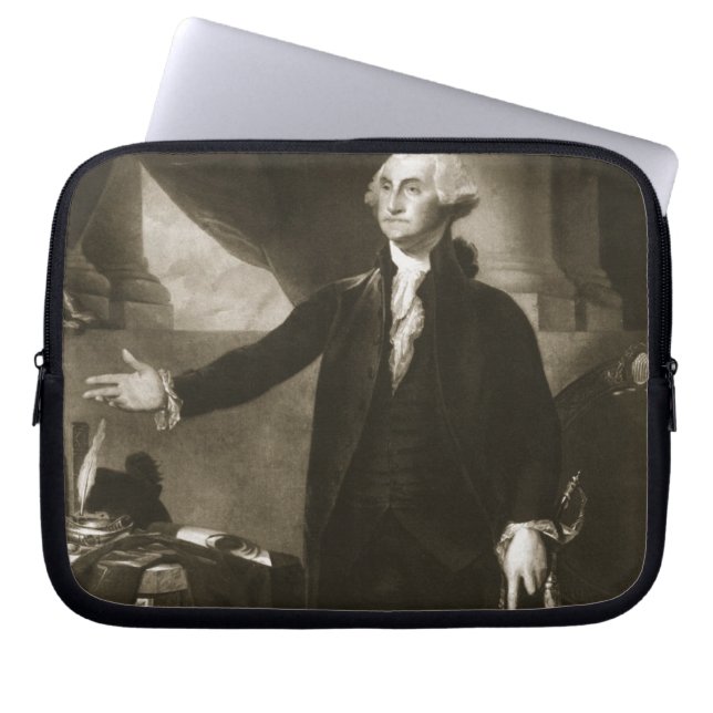 George Washington, 1ste President van de Verenigde Laptop Sleeve (Voorkant)