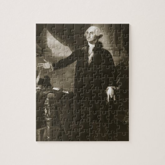 George Washington, 1ste President van de Verenigde Legpuzzel (Verticaal)