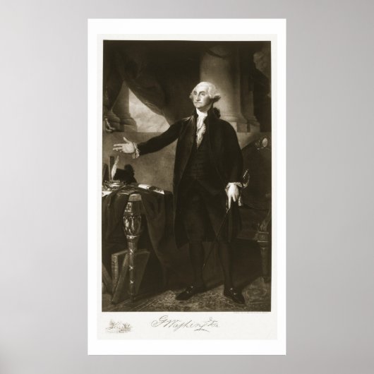 George Washington, 1ste President van de Verenigde Poster (Voorkant)