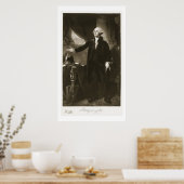 George Washington, 1ste President van de Verenigde Poster (Keuken)