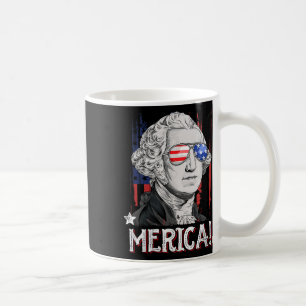 George Washington 4 juli Merica Mannen Vrouwen Koffiemok