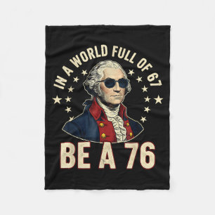 George Washington 67 Meme In The World Vol Van 67  Fleece Deken