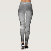 George Washington Abraham Lincoln Patriotic 4 juli Leggings (Achterkant)