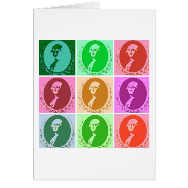 George Washington Abstract (Voorkant)