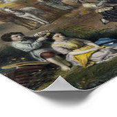 "George Washington als een boer" print/poster Poster (Hoek)