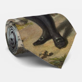 George Washington als een Farmer stropdas (Opgerold)