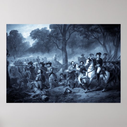 George Washington als een soldaat poster (Voorkant)