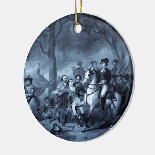 George Washington als een Soldier ornament (Links)