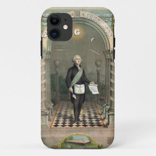 George Washington als Freemason Case-Mate iPhone Case