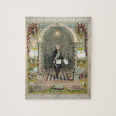 George Washington als Freemason Legpuzzel (Verticaal)