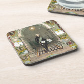 George Washington als Freemason Onderzetter (Linkerzijde)