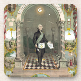 George Washington als Freemason Onderzetter