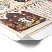 George Washington als Freemason Poster (Hoek)