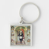 George Washington als Freemason Sleutelhanger (Voorkant)