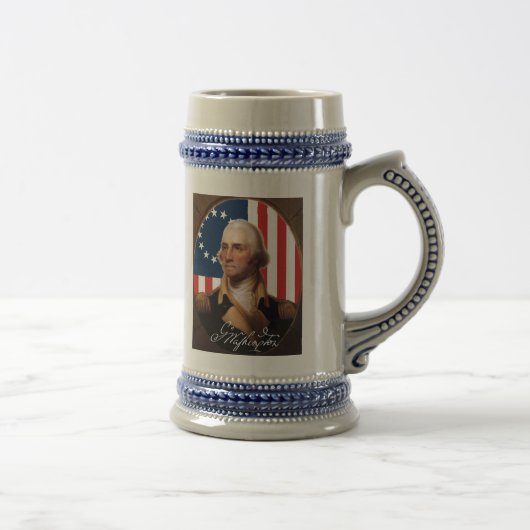 George Washington Beer Stein Bierpul (Rechts)