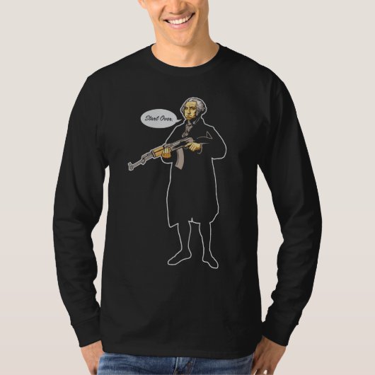 George Washington begint over Shirt (Voorkant)