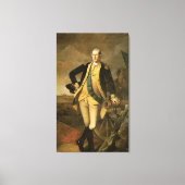 George Washington bij Princeton, 1779 Canvas Afdruk (Voorkant)