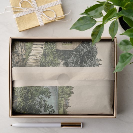  George Washington Birthplace ontkoppeling Tissuepapier (Geschenk)