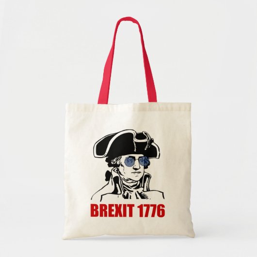 George Washington Brexit 1776 EU-vlag zonnebril Tote Bag (Voorkant)