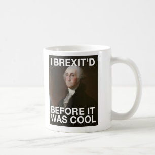 George Washington Brexit'd Voor het Cool was Koffiemok