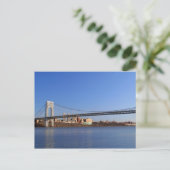 George Washington Bridge Briefkaart (Staand voorkant)