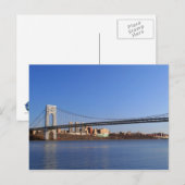 George Washington Bridge Briefkaart (Voorkant / Achterkant)