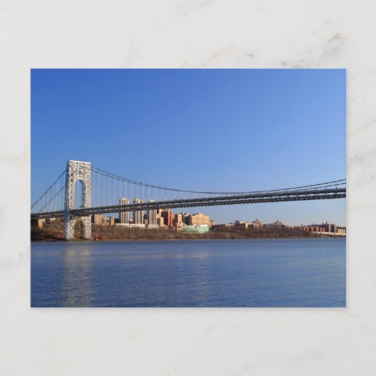 George Washington Bridge Briefkaart (Voorkant)