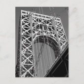 George Washington Bridge Briefkaart (Voorkant)